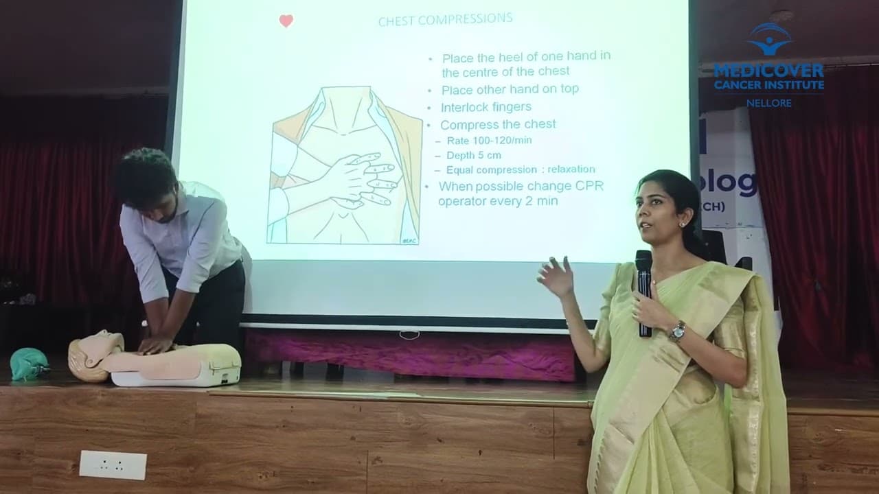 CPR Awareness Program at Geethanjali College