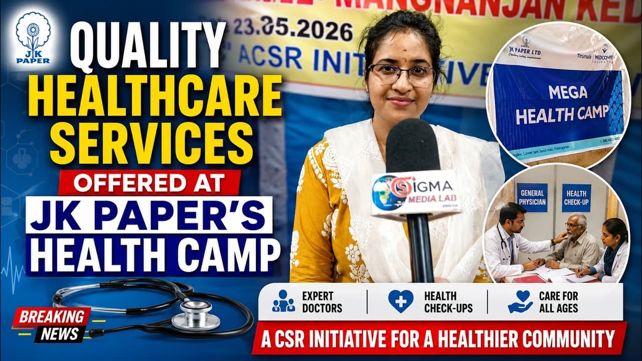 Quality Healthcare Services Offered at JK Paper Mills in Association with Medicover Hospital, Vizianagaram